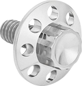 Titanium 12-Point Seat Bolt Kit - Polished - 1/4"-20