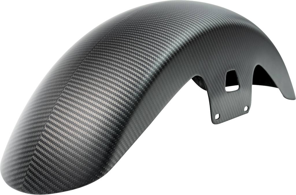 Front Fender - Mid Length - Carbon Fiber/Matte - HD '14-'25