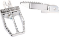 Militant Foot Pegs - Front - Chrome