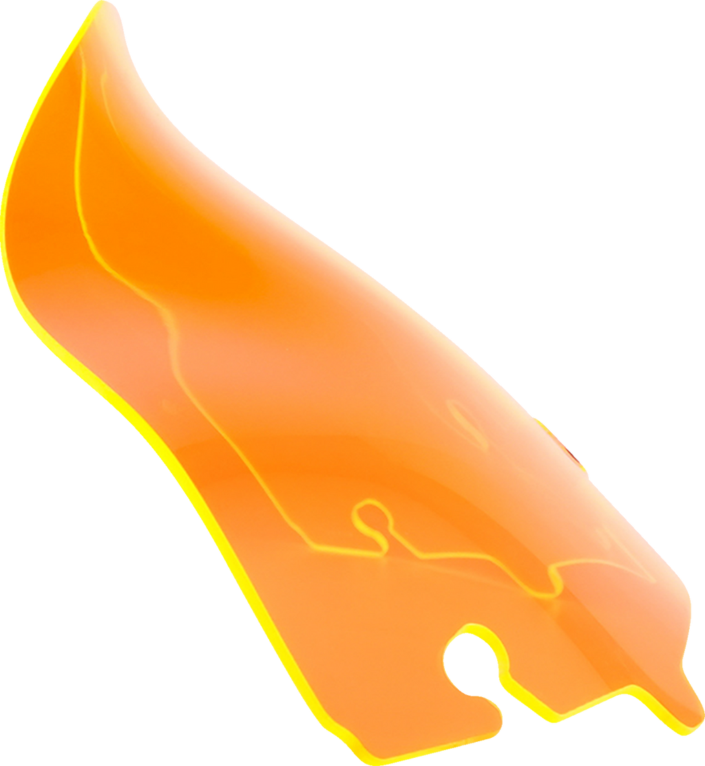 Ice Flare® Windshield - 6.5" - Orange Ice - '14-'25 FLHT/FLHX