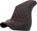 Step-Up Seat - Full Lattice Stitch - Red Stitch - FXLR/FLSB '18-'21