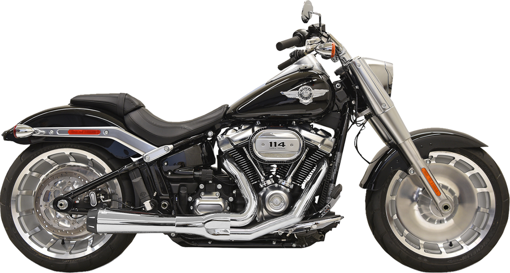 2-into-1 Road Rage Exhaust System - Chrome
