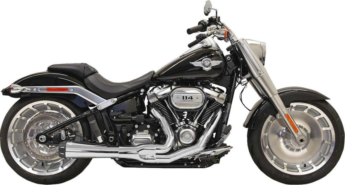 2-into-1 Road Rage Exhaust System - Chrome