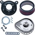 Mini Teardrop Stealth Air Cleaner Kit - Chrome