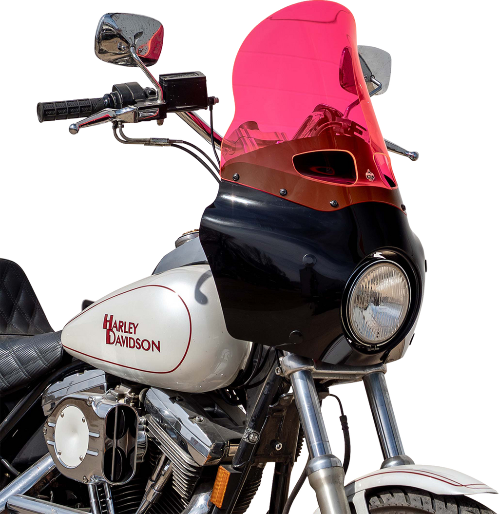 Ice Flare® Windshield - 15" - Pink Ice - Road Warrior Fairing