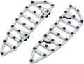 MX Driver Floorboards - Chrome
