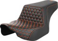Step-Up Seat - Front Honeycomb - Orange Stitching - FL '23-'24