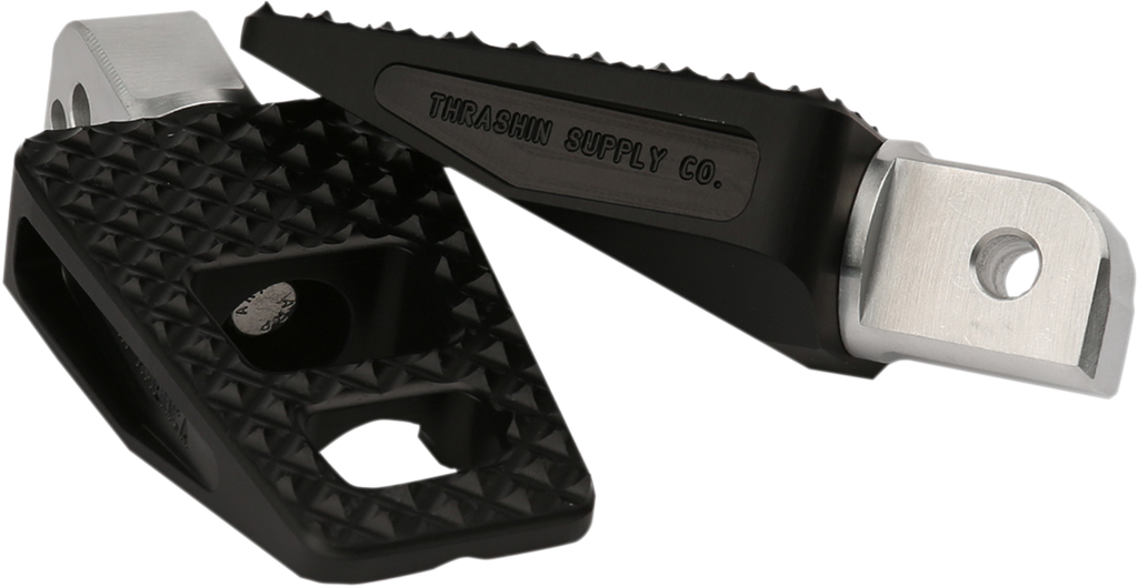 Rear P-54 Foot Pegs - Black - Softail