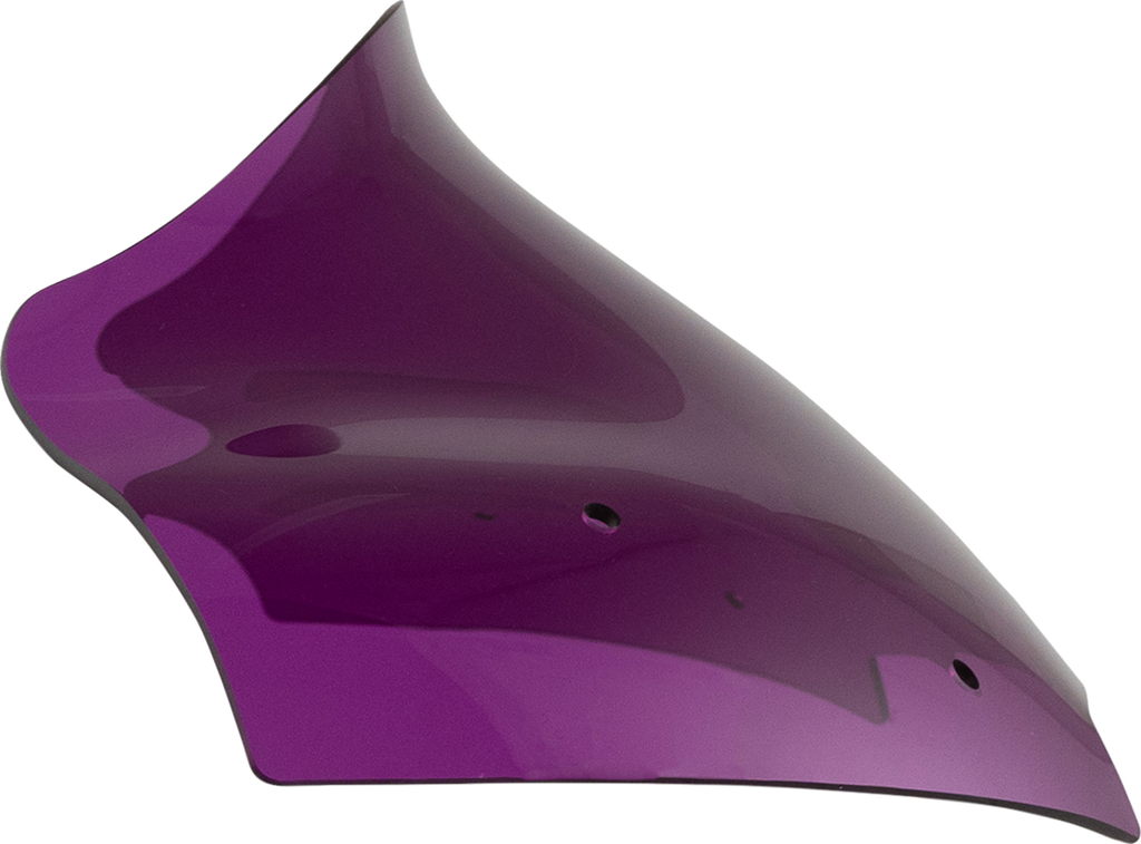 Kolor Flare® Windshield - 10" - Purple - '23-'26 FLTRX/FLTRT