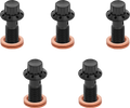 Banjo Bolt 5-Pack - 3/8"-24 - Black