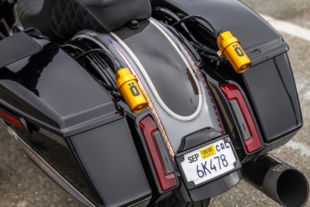 Rear Fender - Custom Lighting - Carbon Fiber - Touring