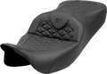RoadSofa™ Tri Gripper Seat - Standard Reach - w/o Backrest - FLH/FLT '08-'25