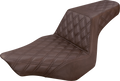 Step-Up Seat - Full Lattice Stitch - Brown - FXSB