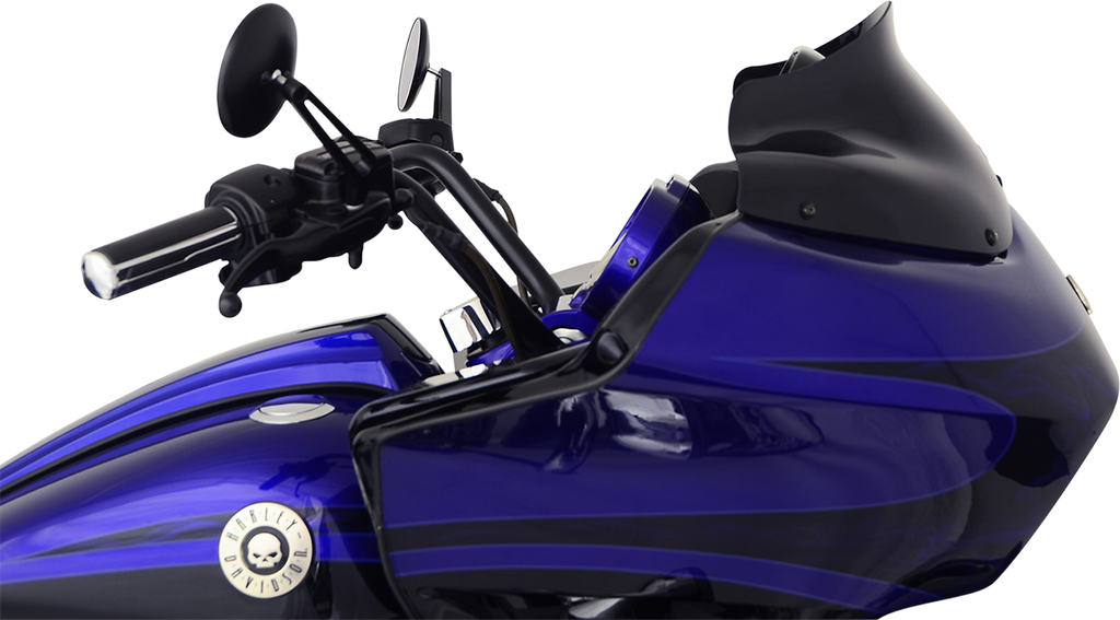 Sport Flare® Windshield - 8" - Black - '98-'13 FLTR