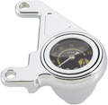 Oil Pressure Gauge Kit - Radius - Chrome - HD '99-'17