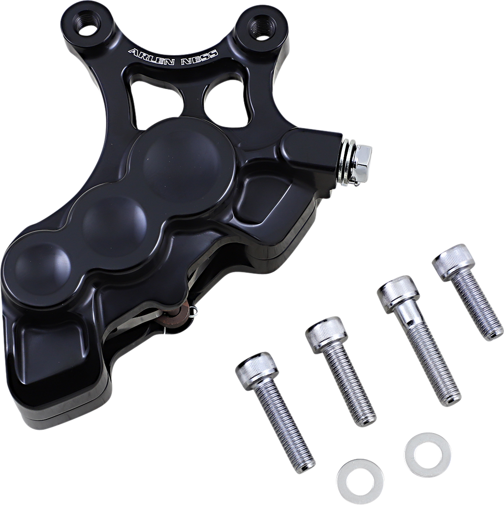 6-Piston Caliper - Front Left - Black - 14"