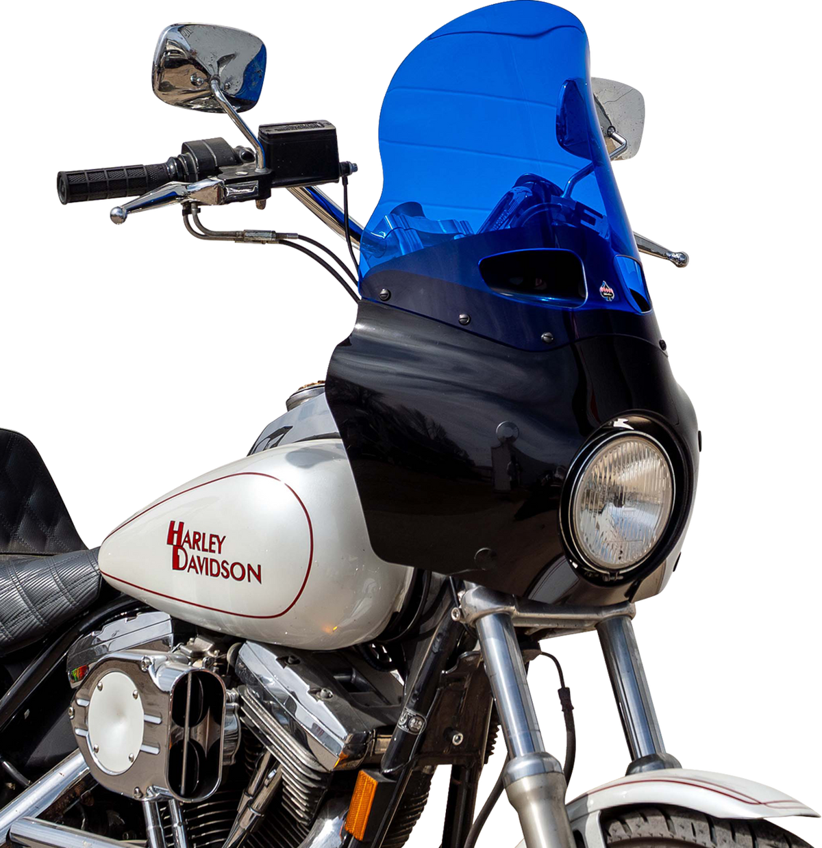 Windshield - Road Warrior Fairing - 15" - Blue