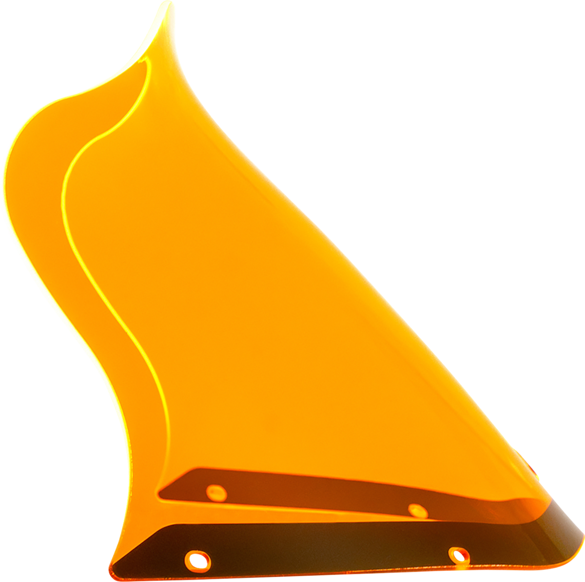 Ice Flare® Windshield - 12-1/2" - Orange Ice - Saddlemen S-RT Fairing
