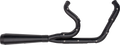 2-into-1 Assault Exhaust System - Full Black on Black
