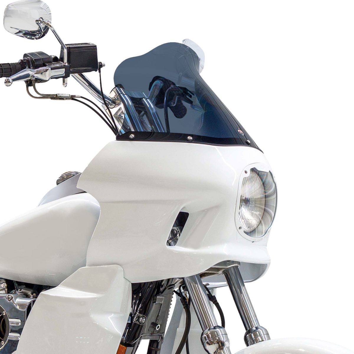Flare® Windshield - 12-1/2" - Dark Smoke - Saddlemen S-RT Fairing