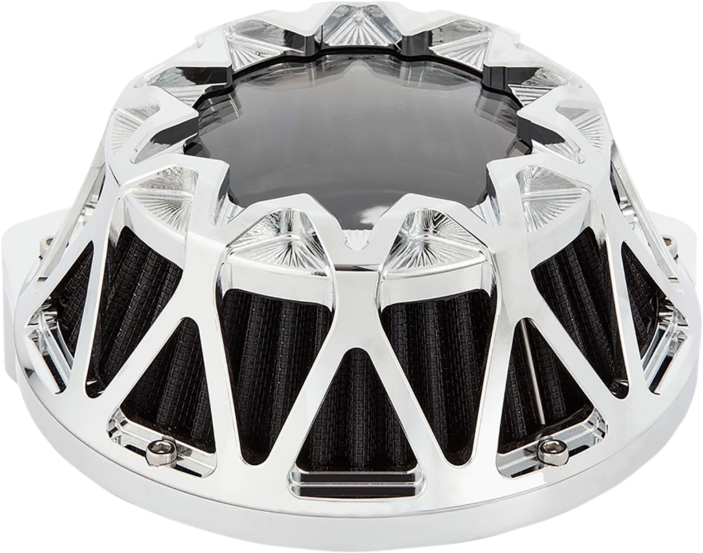 Crossfire Air Cleaner - Chrome