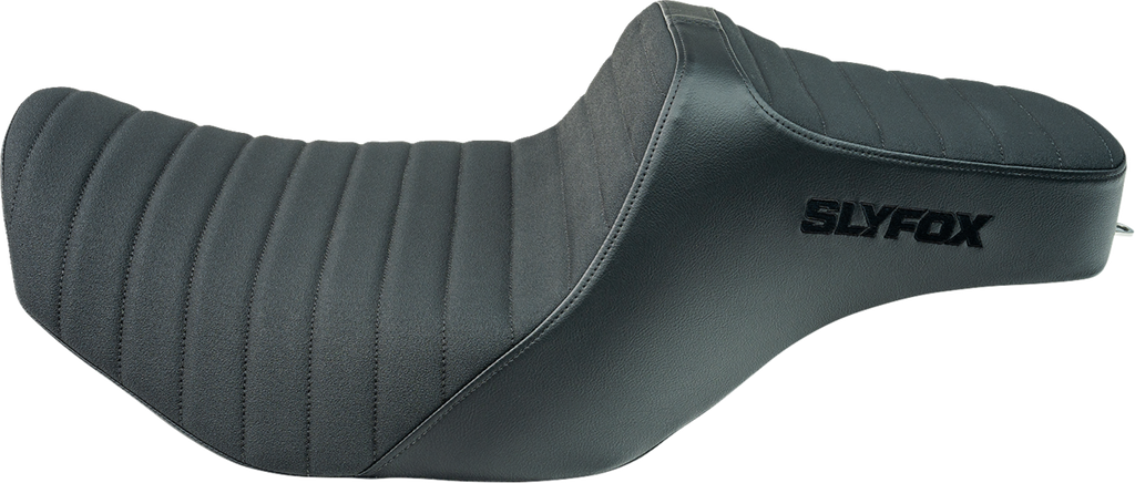 High Noon Seat - Vinyl - Classic Stitch - Black Logo - FLH/FLT '23-'24