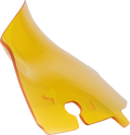 Kolor Flare® Windshield - 4" - Yellow - '14-'25 FLH/FLHT/FLHX