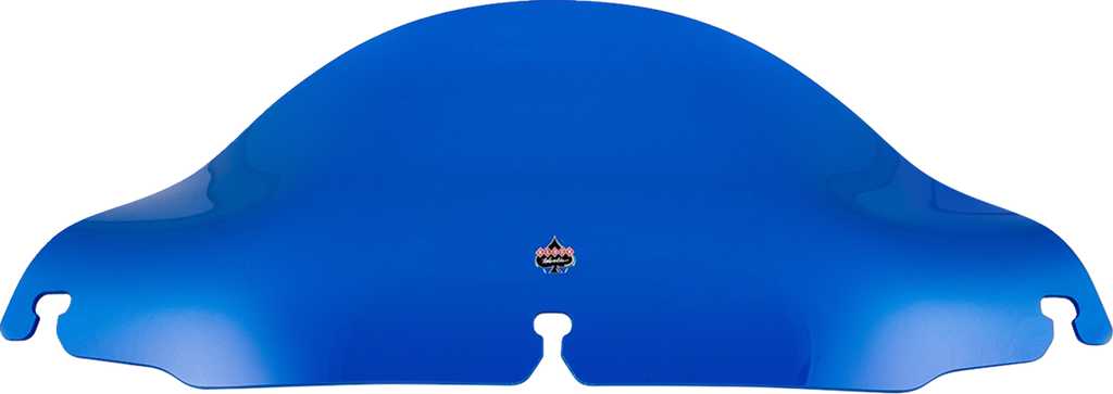 Kolor Flare® Windshield - 6-1/2" - Blue - '96-'13 FLHT/FLHX
