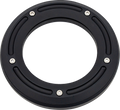 Assault Derby Cover with Window - Matte Black - Big Twin