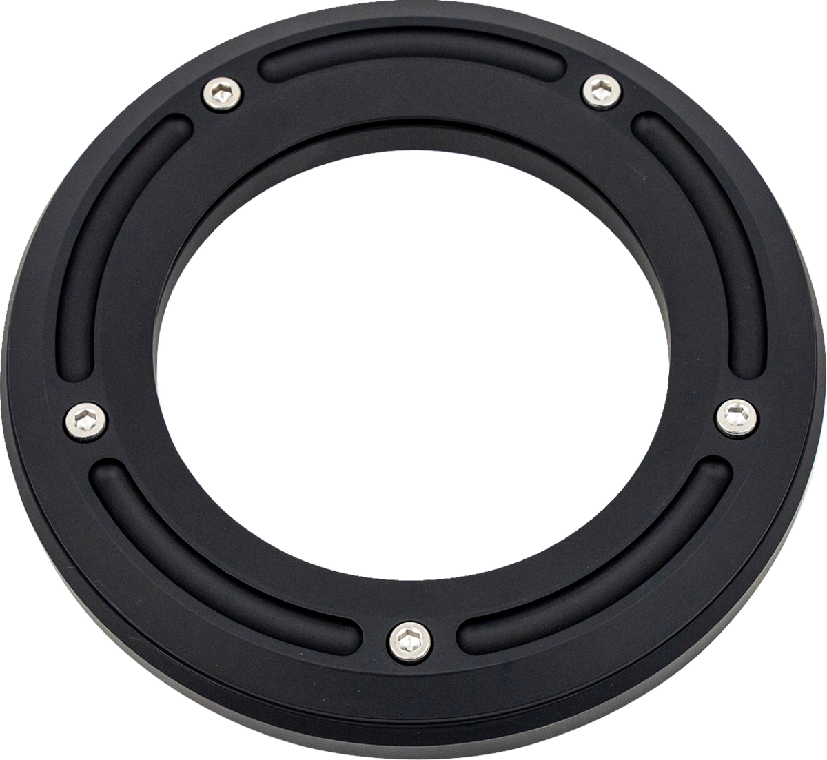 Assault Derby Cover with Window - Matte Black - Big Twin
