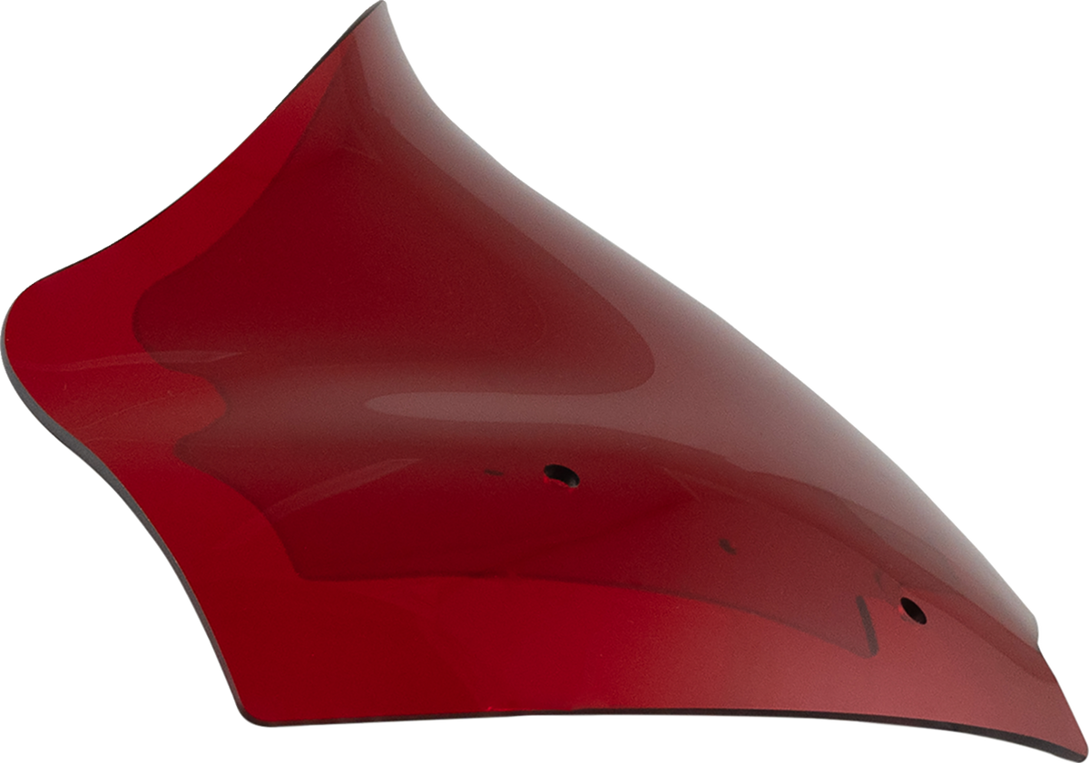Kolor Flare® Windshield - 10" - Red - '23-'26 FLTRX/FLTRT