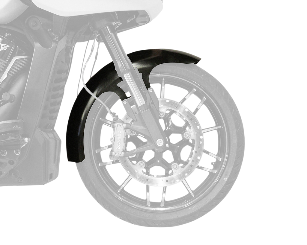 Hugger Front Fender - Black - 16"-19" - HD Challenger/Chief/Pursuit