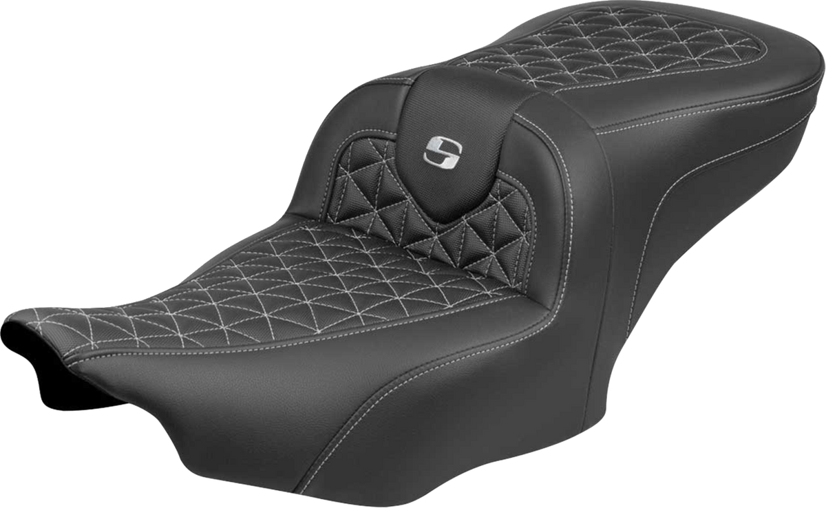 Roadsofa™ Seat - without Backrest - Silver Stitch - FLH/FLT '23-'25