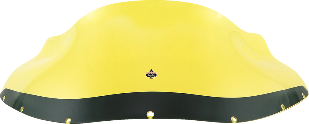 Ice Flare® Windshield - 9" - Yellow Ice - FXRP Fairing