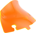Ice Flare® Windshield - 4" - Orange Ice - '14-'25 FLHT/FLHX