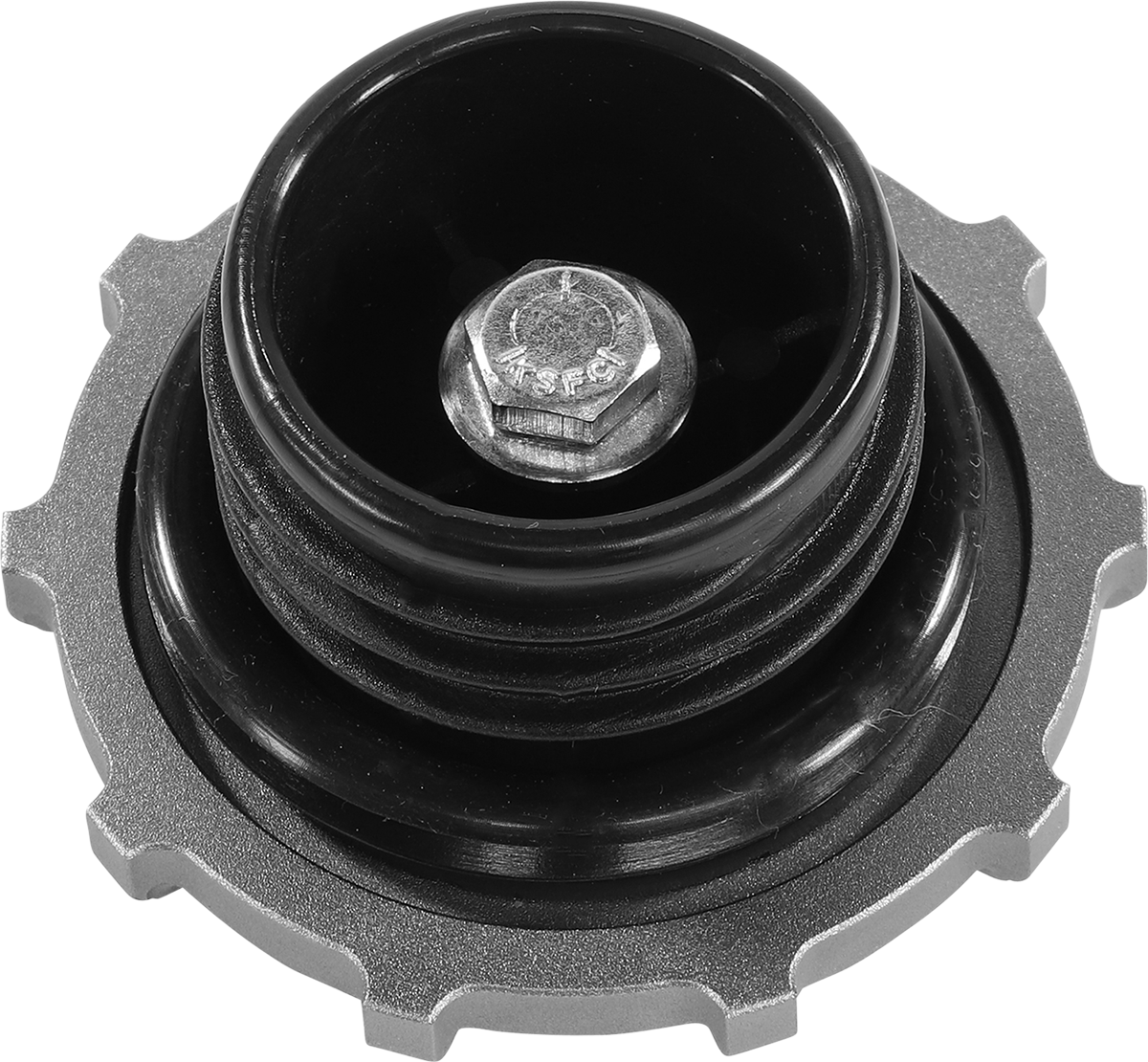 Vented Gas Cap - 10 Gauge - Titanium