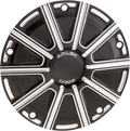 10-Gauge Derby Cover - Black/Machined - Big Twin