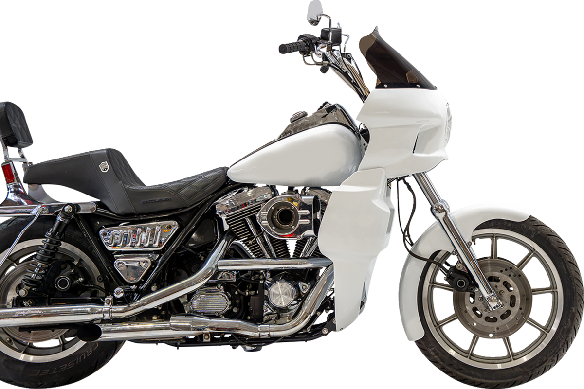 Kolor Flare® Windshield - 12-1/2" - Bronze - Saddlemen S-RT Fairing