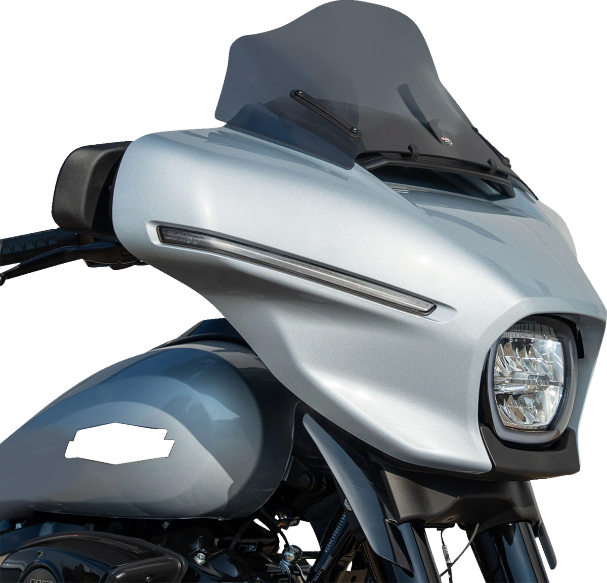Flare® Windshield - 10" - Dark Smoke - '23-'26 FLHX/FLHLT