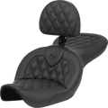 Roadsofa™ Seat - with Backrest - Lattice Stitch - FXDWG '96-'23