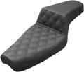 Step-Up Seat - Full Lattice Stitch - Black - XL