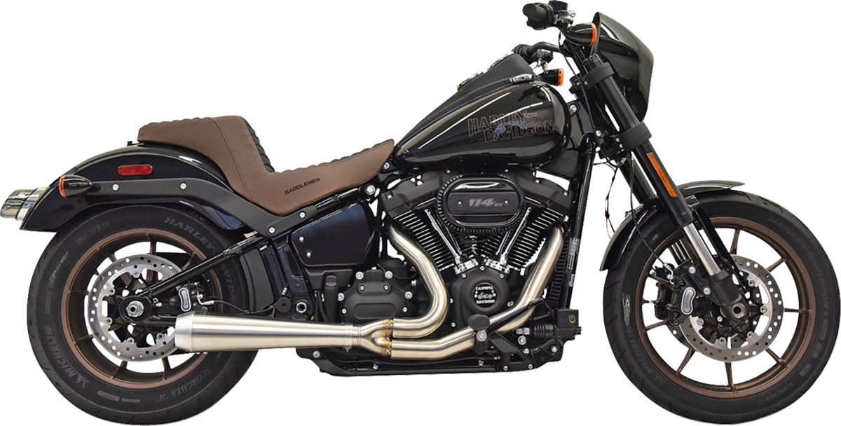 2-into-1 Road Rage III Exhaust System - 49-State - Stainless