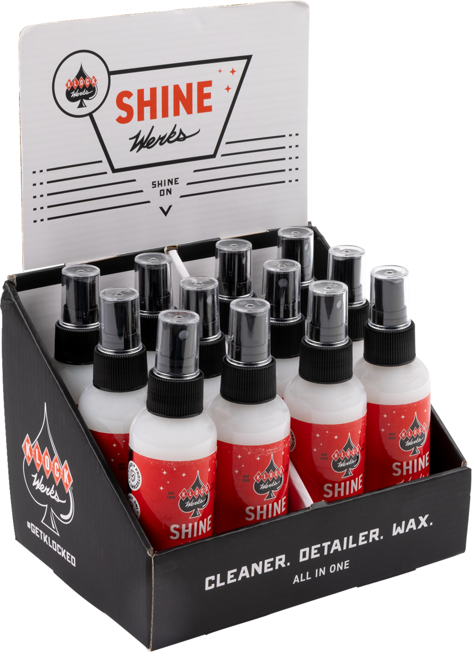 Shine Werks Cleaner - 4 US fl oz. - 12-pack