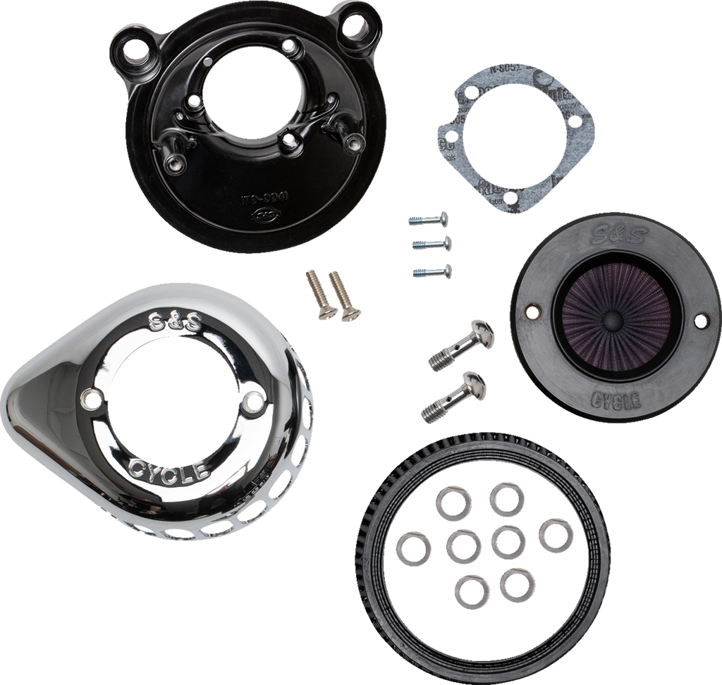Air Stinger Stealth Air Cleaner Kit - Chrome