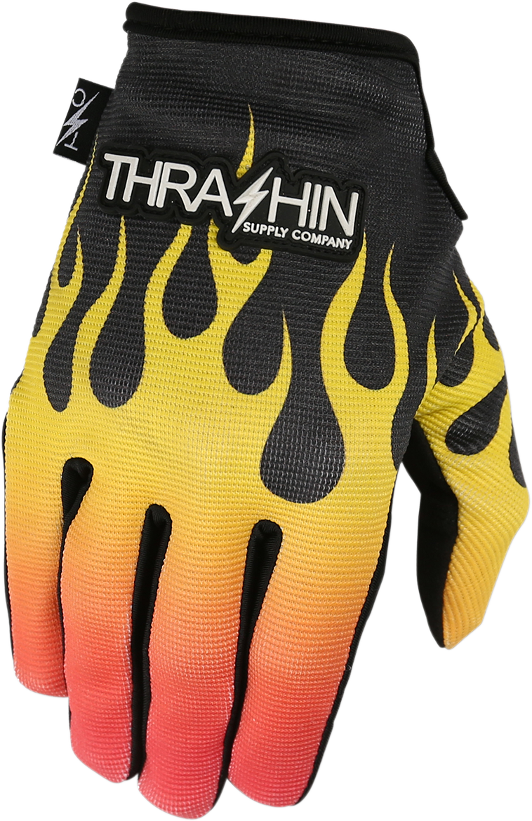 Stealth Gloves - Flame - XL