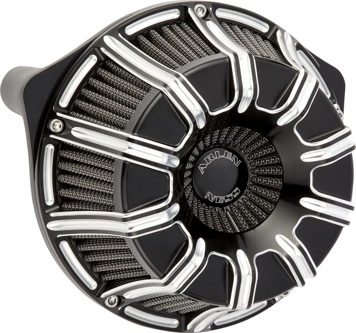 Inverted Series Air Cleaner Kit - 10-Gauge - Black