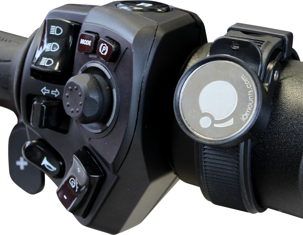 iOmounts™ Device Mount - Handlebar Mount - NomadXL™ - Black