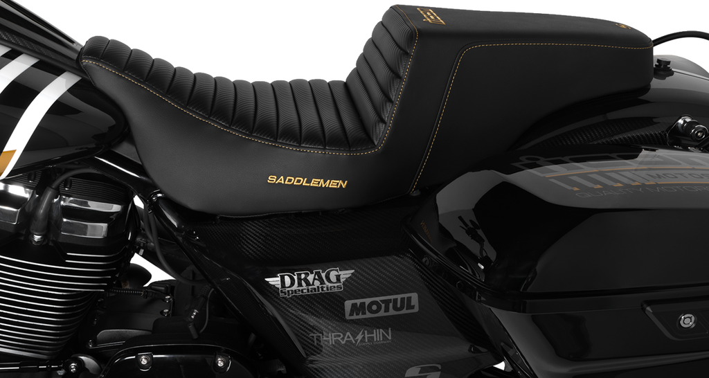 Step-Up Seat - Front Tuck-n-Roll - Black - FL '08-'24