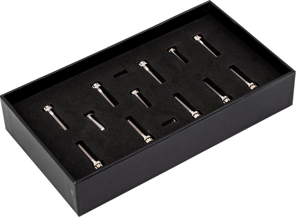 Bitchin' Bolts Hardware Kit - Titanium - M8 - Cam Cover