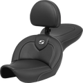 Roadsofa™ Seat - with Backrest - Carbon Fiber - FXDWG '96-'03